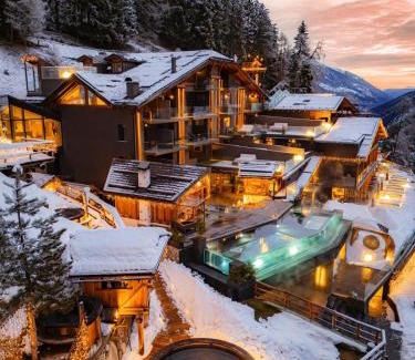 Vermiglio Hotel | Elegant Hotel Chalet Al Foss: Spa, Ocean View & 9.3/10 Rating