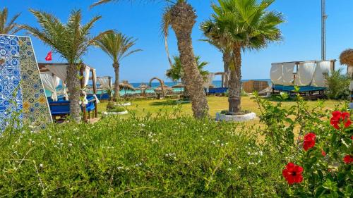 Playa Sidi Mehrez Hotel | Relax at Hotel de Charme et SPA Dar El Bhar with Ocean Views