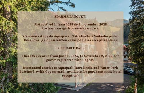 Jasna Hotel | Hotel Jasná: Relax with Spa, Hot Tub & Family-Friendly Fun