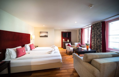 Central Interlaken Hotel | Hotel Krebs: Relaxing Stay with Spa and Family Amenities
