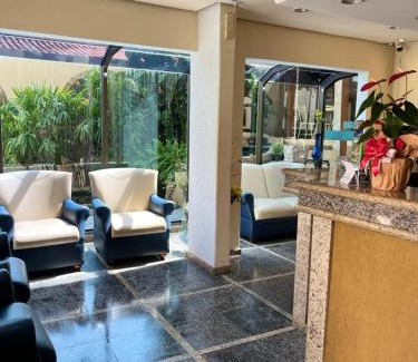 Higienopolis Hotel | Relax at Hotel Nações Plaza with Oceanfront Views & Pool