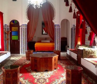 Medina of Tetouan House | Elegant Stay at Hotel Riad Dalia Tetouan with Dining Options