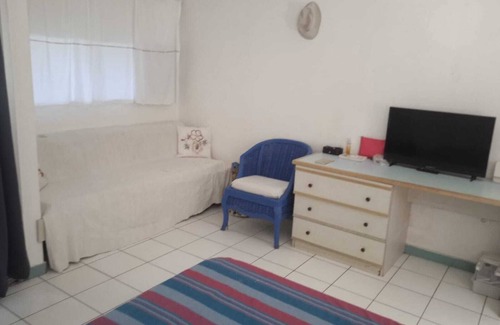 Trois-Ilets Hotel | Hotel room with terrace, air-conditioning not overlooked, quiet, greenery and beach.