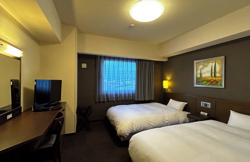 Tadotsu-cho Hotel | Eco-Friendly Retreat at Hotel Route Inn Marugame