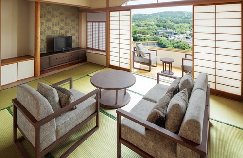 Ureshino Hotel | Experience Hotel Sakura Ureshino: Rated 9/10 with Hot Tub