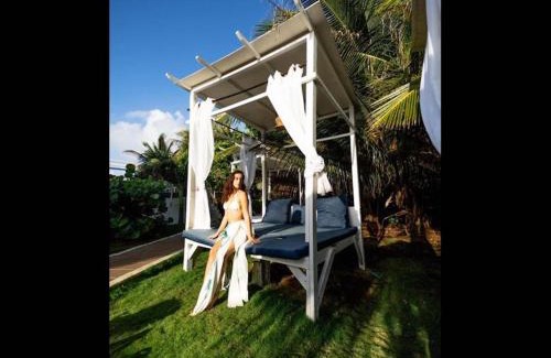 Punta Sur Cabin | Cozy Room in Lodge at Hotel San Andres Isla, Colombia