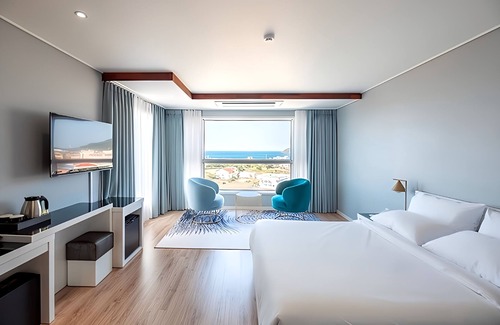 Jocheon Hotel | Discover Hotel Sweet Castle Jeju Hamdeok - Family-Friendly Stay