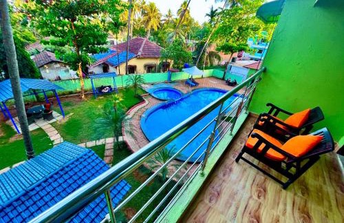 Calangute Hotel | Relax at The Golden Shivam Resort with a Big Swimming Pool