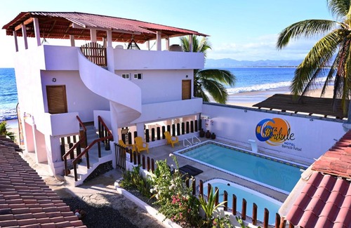 Barra de Potosi Hotel | Relax at Hotel Vista Guamilule with Oceanfront Views