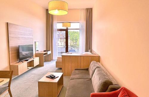 Vysoke Tatry Apartment | Top-Rated Hotelový apartmán ALFRED D405 with Pool & Hot Tub