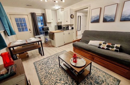 Montavilla House | Private Purple Apartment - Family-Friendly Retreat Awaits