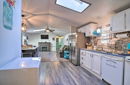 Prudenville House | Inviting Houghton Lake Escape with Fire Pit & Yard