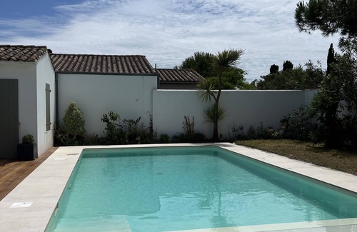 Saint-Clement-des-Baleines House | Discover Ré's Style House with Pool and Ocean Views
