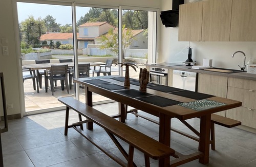 La Tranche-sur-Mer House | Spacious House with Pool, Ocean Views & Forest Access