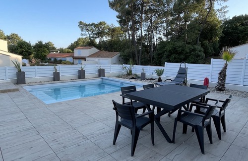 La Tranche-sur-Mer House | Spacious House with Pool, Ocean Views & Forest Access