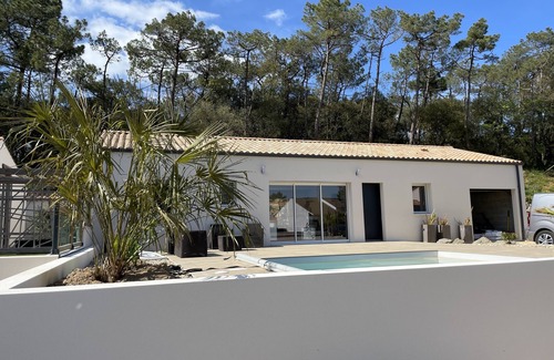 La Tranche-sur-Mer House | Spacious House with Pool, Ocean Views & Forest Access