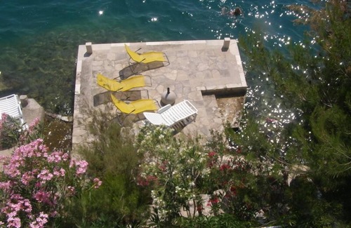Klek House | Seaside Retreat with Private Beach, Free Wi-Fi & Parking