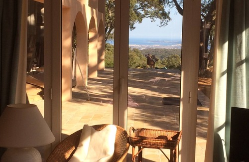 Collobrieres House | Panoramic Sea View Retreat Near Gulf of St-Tropez