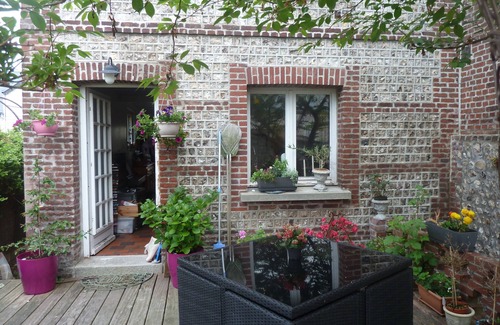 Etretat House | Inviting House Steps from Etretat Beach with Ocean Views