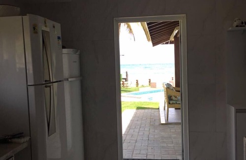 Catu de Abrantes House | Oceanfront Haven with Pool and Kitchen Amenities