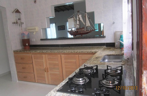 Cibratel II House | Oceanfront House at Itanhaém Beach with Pool & Spa