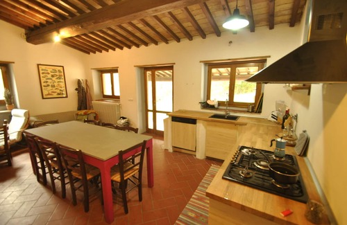 Rufina Villa | Serene House in the Tuscan Hills with Ocean View & Spa