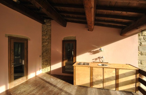 Rufina Villa | Serene House in the Tuscan Hills with Ocean View & Spa