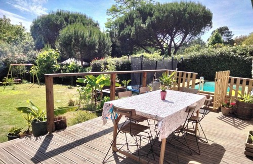 Seignosse House | Relaxing Retreat at House Seignosse with Pool & Nature