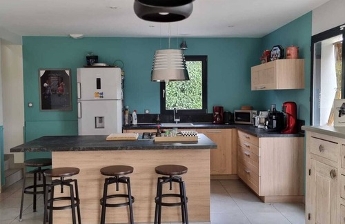 Saint-Julien-du-Serre House | Relaxing House with Pool, Garden & Panoramic Views in Ardèche