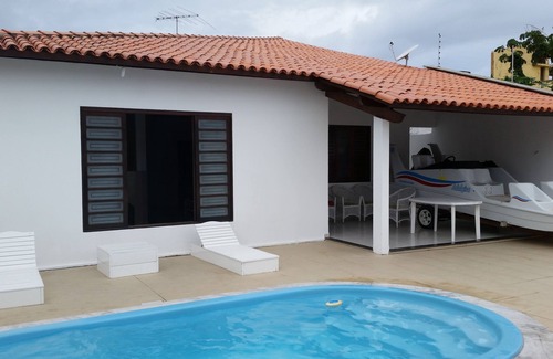 Barra de Sao Miguel House | Inviting 3-Bedroom House with Pool Near Barra de São Miguel