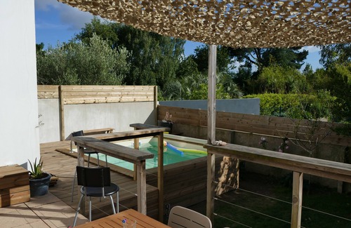 Vannes House | Relaxing Home with Heated Pool Near Port and Town Center
