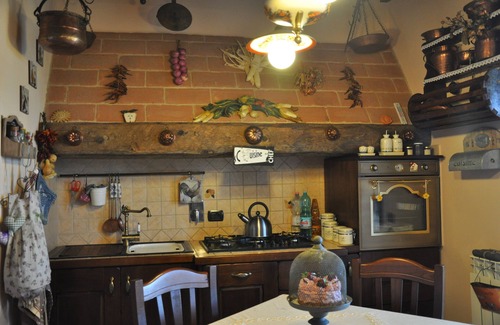 Castiglione del Lago Apartment | Tranquil House with Garden in Stone Farmhouse Retreat