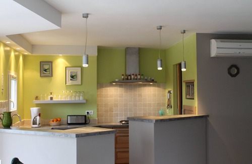 Les Vans House | Panoramic Views & Heated Pool Near Les Vans - Pet Friendly