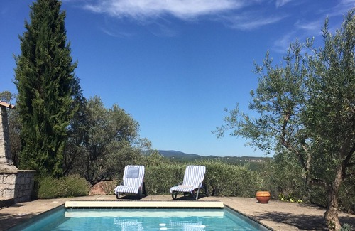 Les Vans House | Panoramic Views & Heated Pool Near Les Vans - Pet Friendly