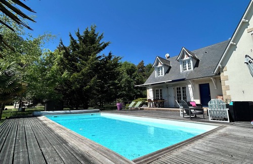 Cour-Cheverny House | Relaxing House with Pool in the Heart of Loire's Castles