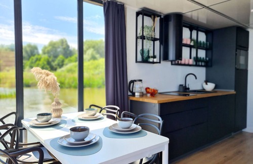 Mielno Boat Rental | Cozy Waterfront Retreat for Up to 4 Guests with Breakfast