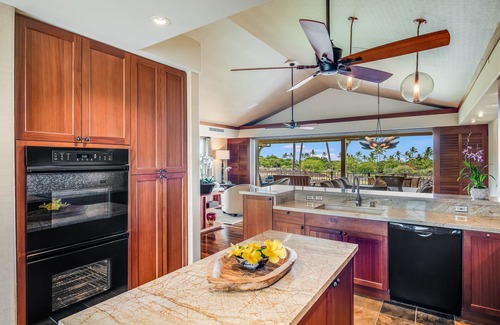 Kaupulehu Villa | Unforgettable Hualalai Ocean View Villa with Golf Carts