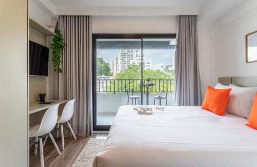 Santo Amaro Apartment | Hub Boa Vista by Viva - Prédio novo próximo ao Autódromo de Interlagos com lavanderia e academia