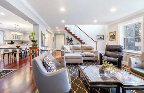 Briarcliff Manor House | Hudson River Views + Firepit, Patio, Dog Run, Game Room | Stone Manor