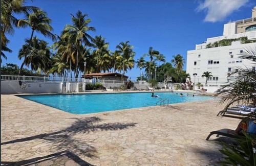 Isla Verde Apartment | Beach Front Penthouse with Spa & Ocean View - Rated 10/10