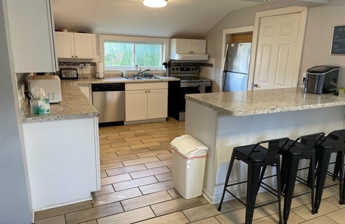 Elk Rapids House | Beachside Retreat: Steps from Sand and Scenic Amenities