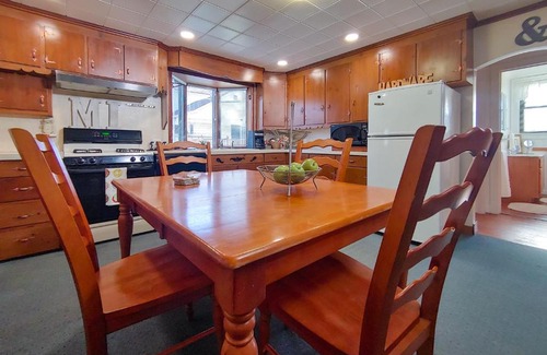 Manistee House | Historic Retreat with Ocean View, Steps from the Beach