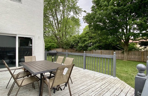 Columbus House | Spacious 4BR Home with Deck, Backyard & Pet-Friendly Options