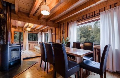 Neltume Cabin | Cozy Retreat at Huilo Huilo Cabanas del Bosque - Rated 9/10