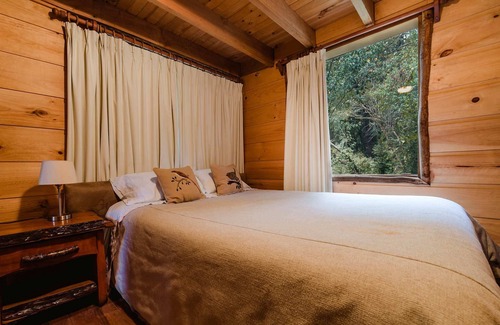 Neltume Cabin | Cozy Retreat at Huilo Huilo Cabanas del Bosque - Rated 9/10