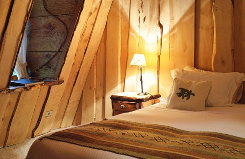 Neltume Cabin | Discover Huilo Huilo Montaña Magica with Pool & Spa
