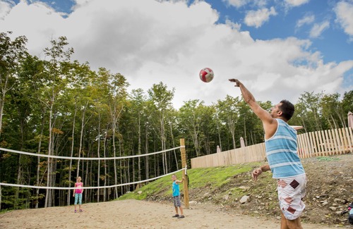 Sutton Ski Chalet | Ocean View Retreat at Huttopia Sutton - Rated 8.6/10