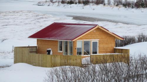 Holmavik Cabin | Hvammur 2 Bjarg: Private Hot Tub & Perfect Guest Rating