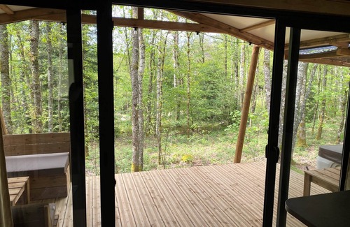 Anould Ski Chalet | Romantic Nature Chalet with Private Spa & Hot Tub