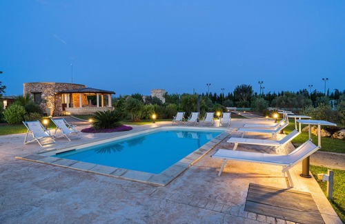 Casarano Villa | Relax at I FURNEDDHRI - Trullo "Pino" with Ocean Views